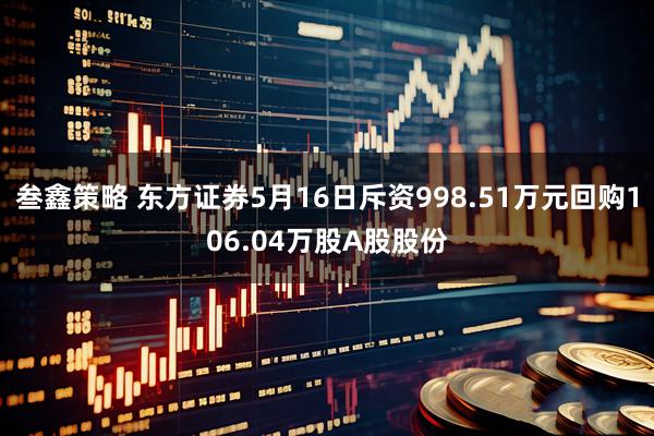 叁鑫策略 东方证券5月16日斥资998.51万元回购106.04万股A股股份